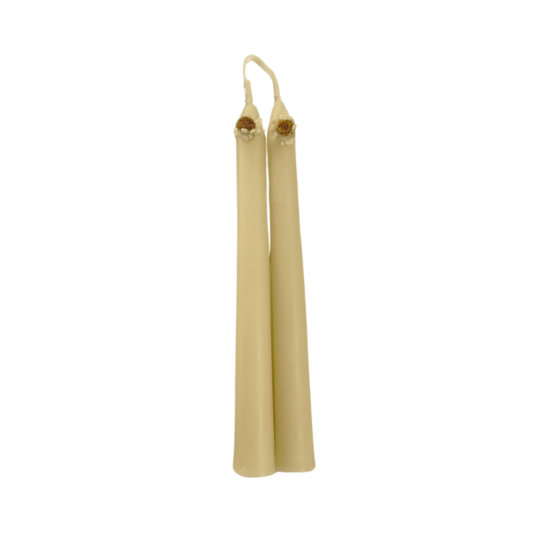 'Soul' Beeswax Taper Candles