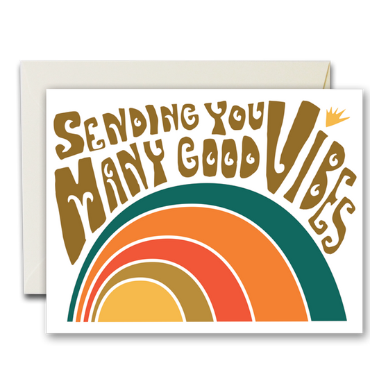 Many Good Vibes Card