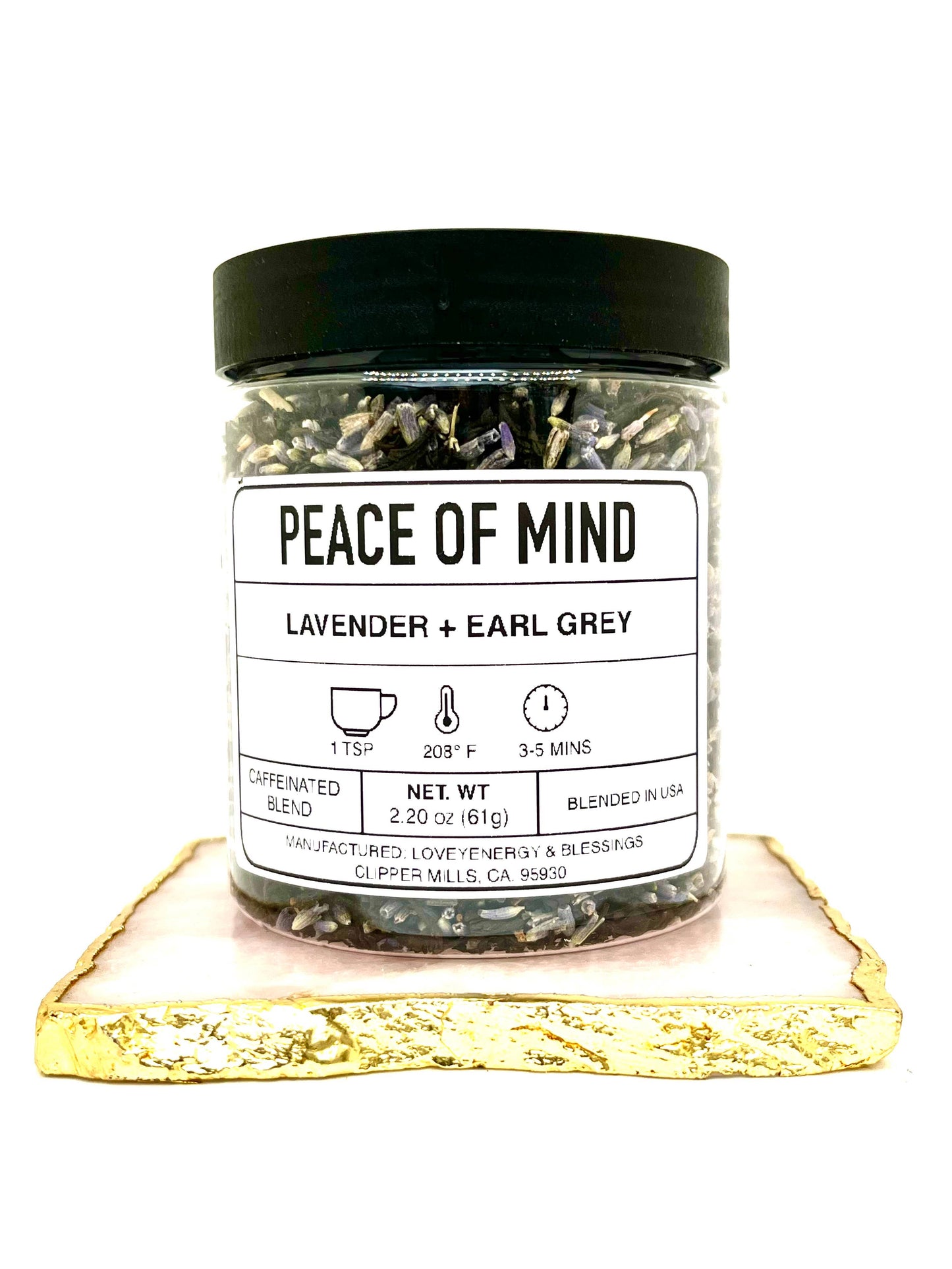 PEACE OF MIND Handcrafted Herbal Tea Blend