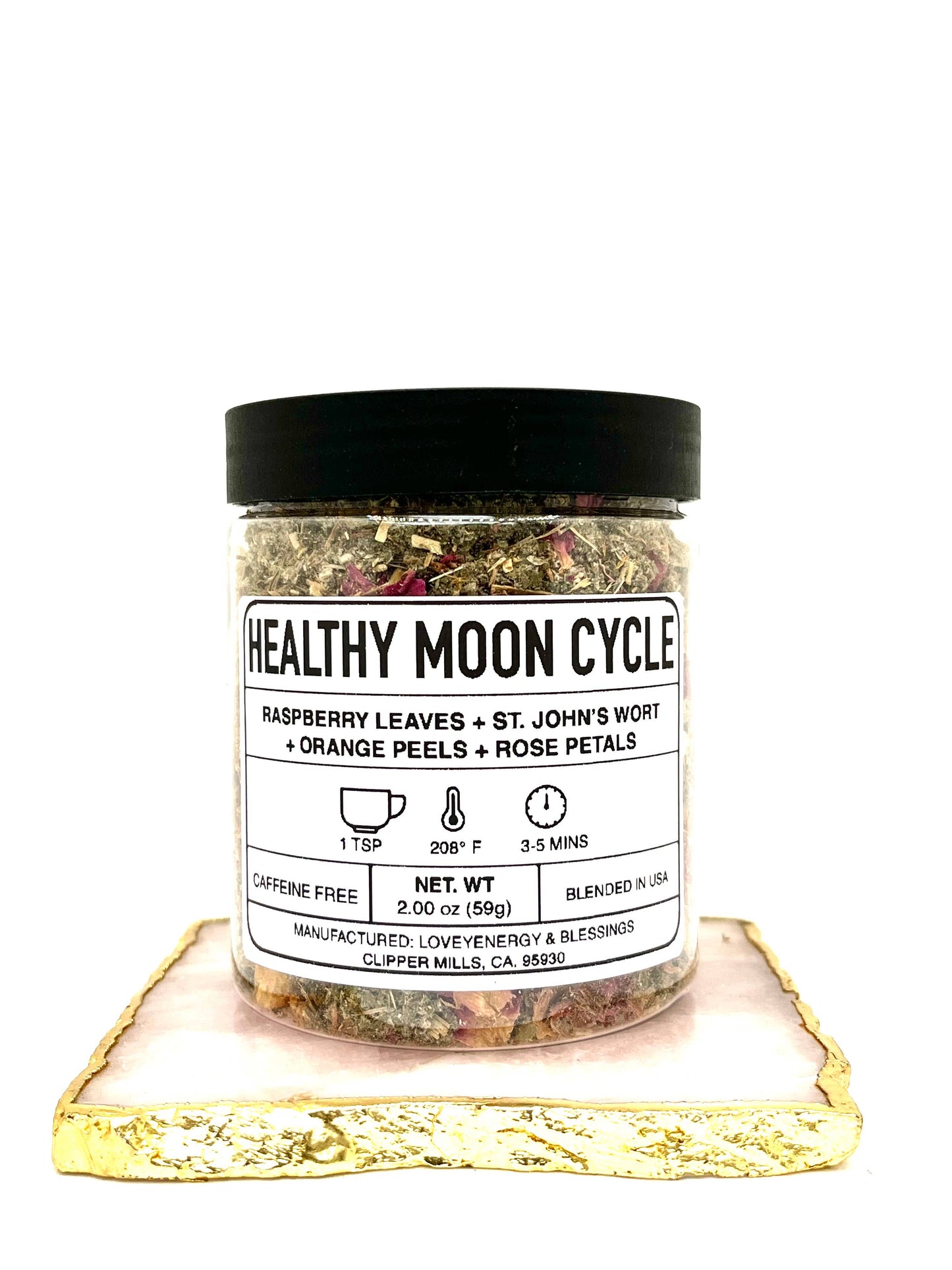 HEALTHY MOON Handcrafted Herbal Tea Blend