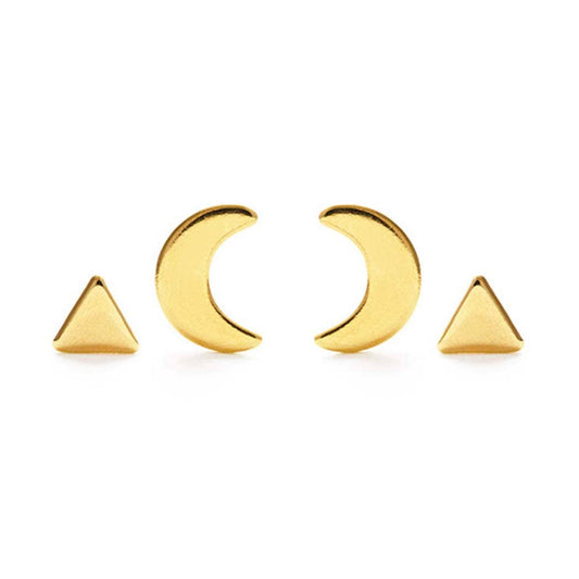 Mystic Combo Studs: Gold