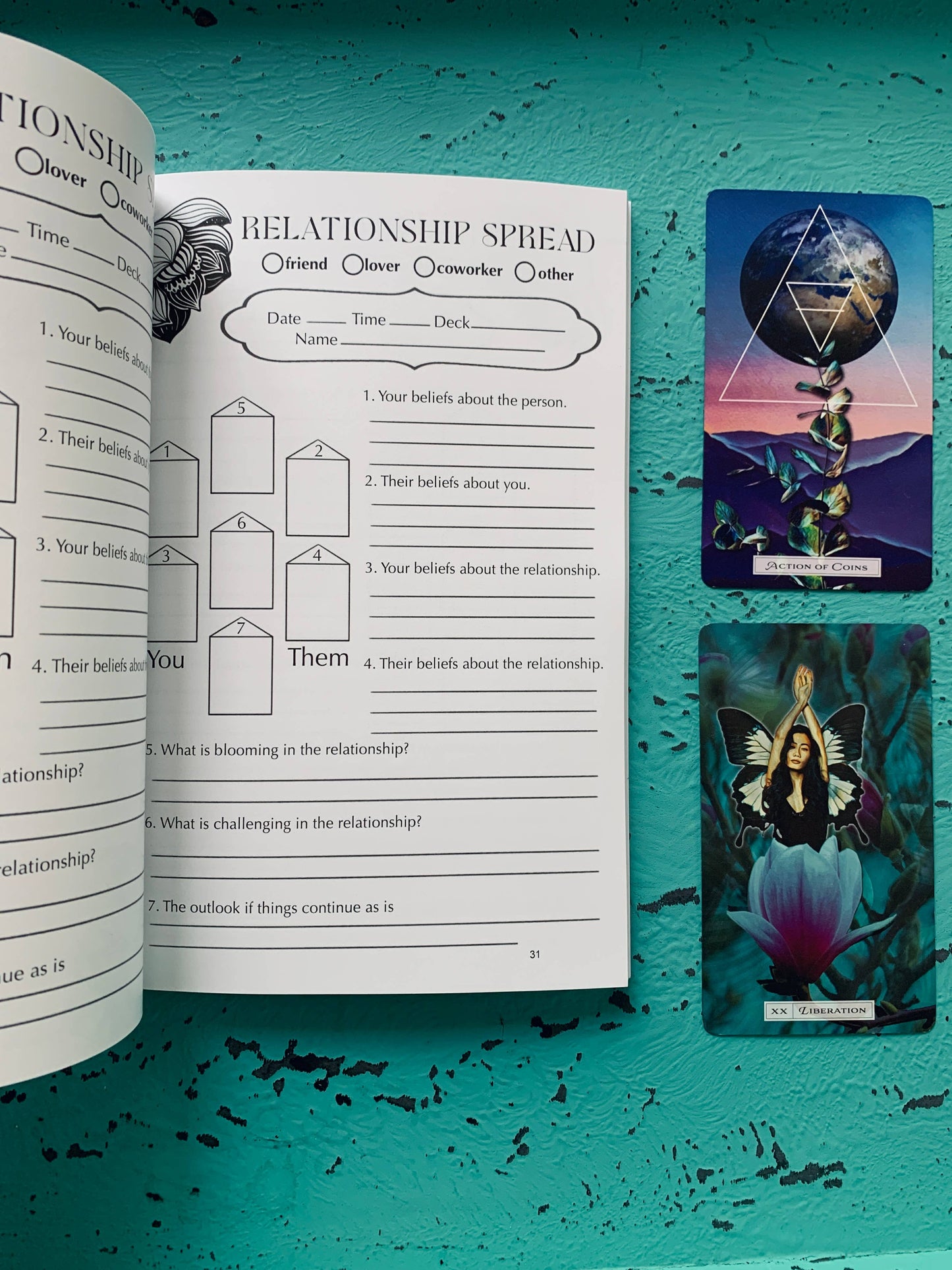 Tarot Workbook- a tarot exploration