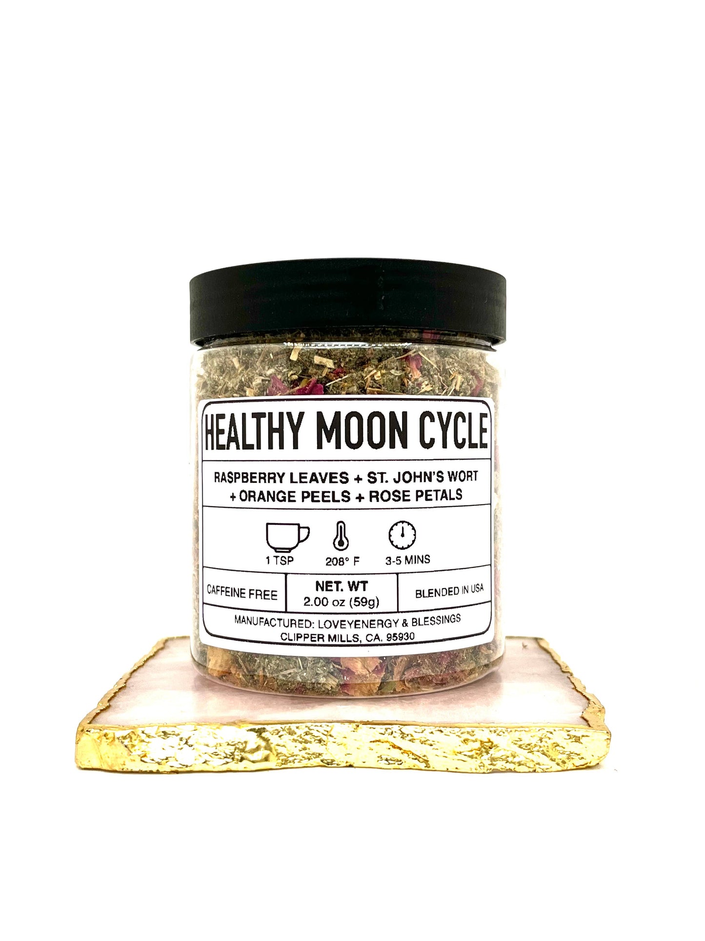 HEALTHY MOON Handcrafted Herbal Tea Blend