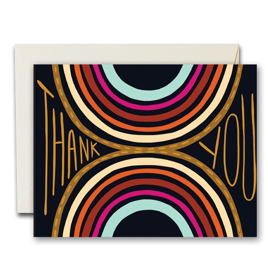 Thank You Color Arches Card