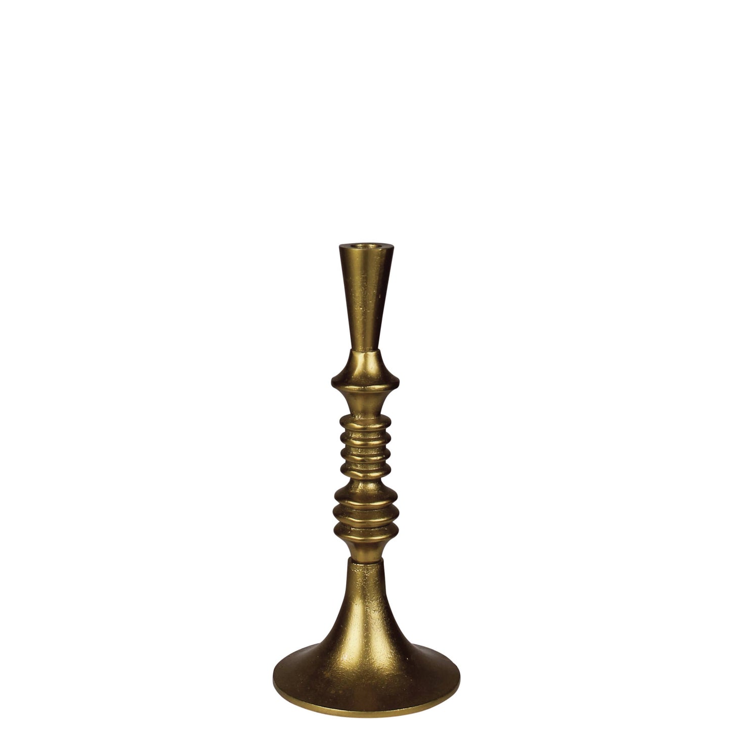 Eliad Taper Holder, Brass - Sm