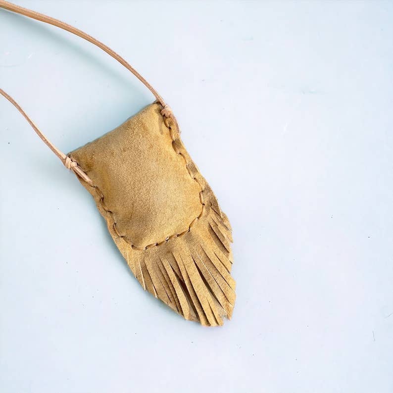 Celesta Amulet Bag / Medicine Bag Necklace